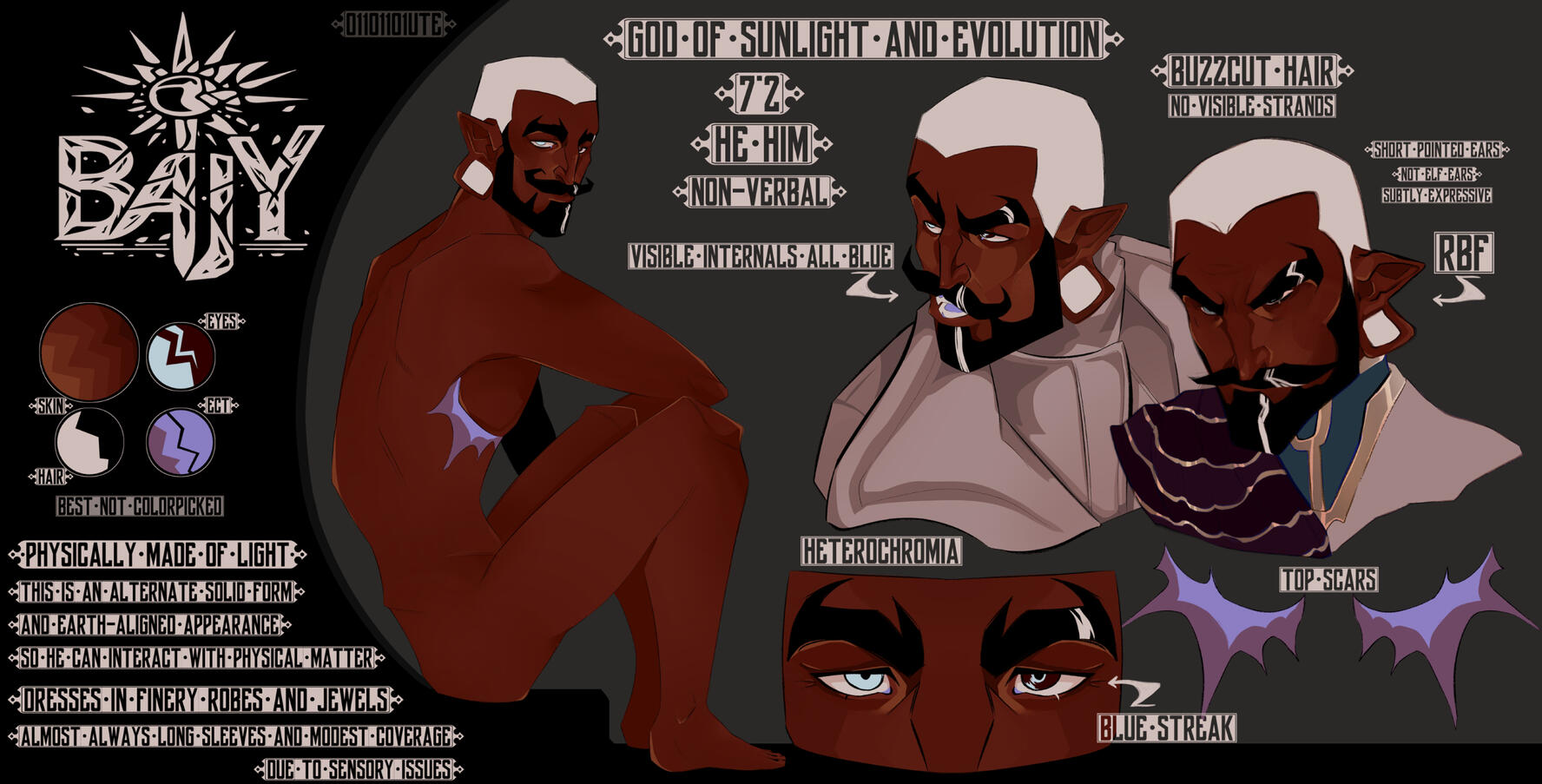 Reference Sheet, name logo by Imumcoeli